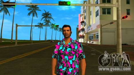 Shirt with patterns v11 for GTA Vice City