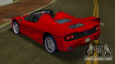 Ferrari F50 Spider 1995 for GTA Vice City