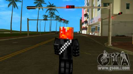 Steve Body Ghost Rider for GTA Vice City