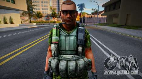 Soldier from NSAR V2 for GTA San Andreas