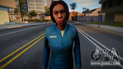 FeMale Citizen from Half-Life 2 v6 for GTA San Andreas