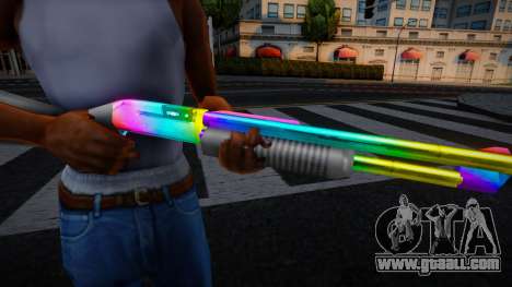 Chromegun Multicolor for GTA San Andreas