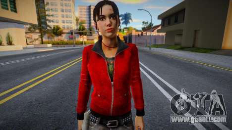 Zoe (Rocker) from Left 4 Dead for GTA San Andreas
