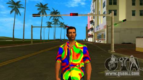 Shirt with patterns v5 for GTA Vice City