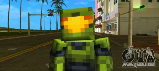 Steve Body Master Chief for GTA Vice City
