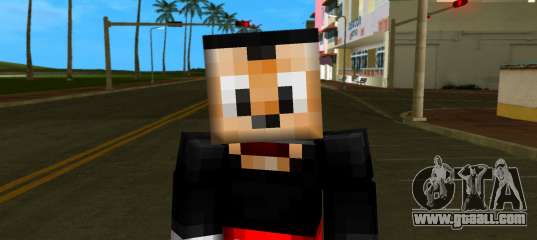 Steve Body Micky Mouse for GTA Vice City
