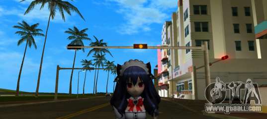 Uni (Maid) from Hyperdimension Neptunia for GTA Vice City
