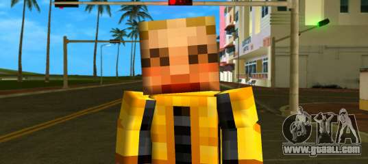 Steve Body Dark Mamba for GTA Vice City