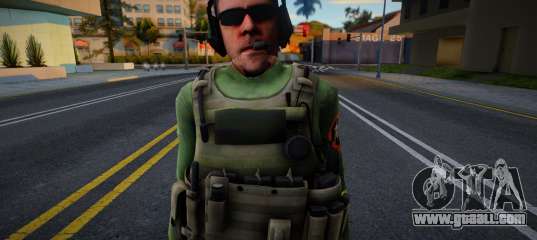 Soldier Tripulante V3 for GTA San Andreas