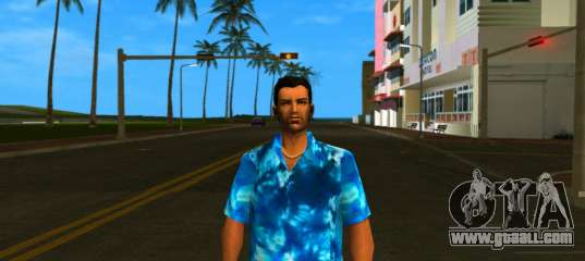 T-Shirt Electric Fire for GTA Vice City