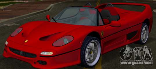 Ferrari F50 Spider 1995 for GTA Vice City