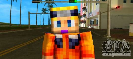 Steve Body Naruto Uzumaki for GTA Vice City