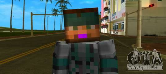 Steve Body Young Solid Snake for GTA Vice City