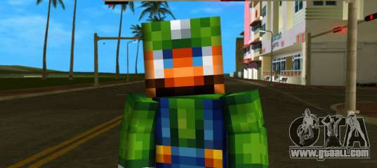 Steve Body Luigi for GTA Vice City