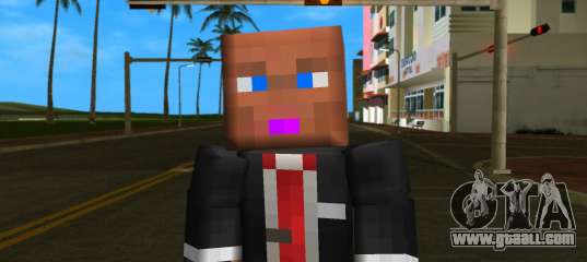 Steve Body Agent 47 for GTA Vice City