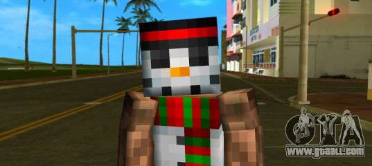 Steve Body Snegovik for GTA Vice City
