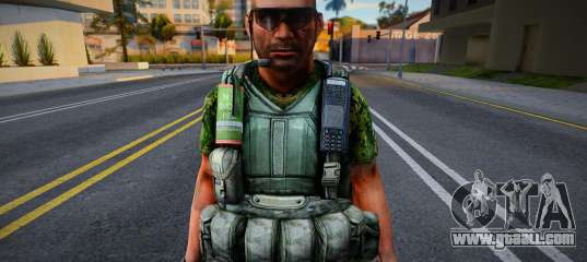 Soldier from NSAR V2 for GTA San Andreas