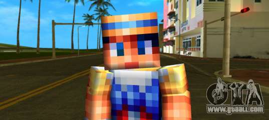 Steve Body Pinnochio for GTA Vice City