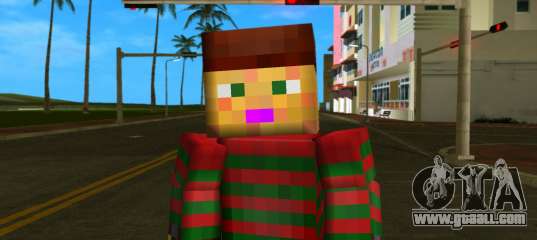 Steve Body Freddy Kryuger for GTA Vice City