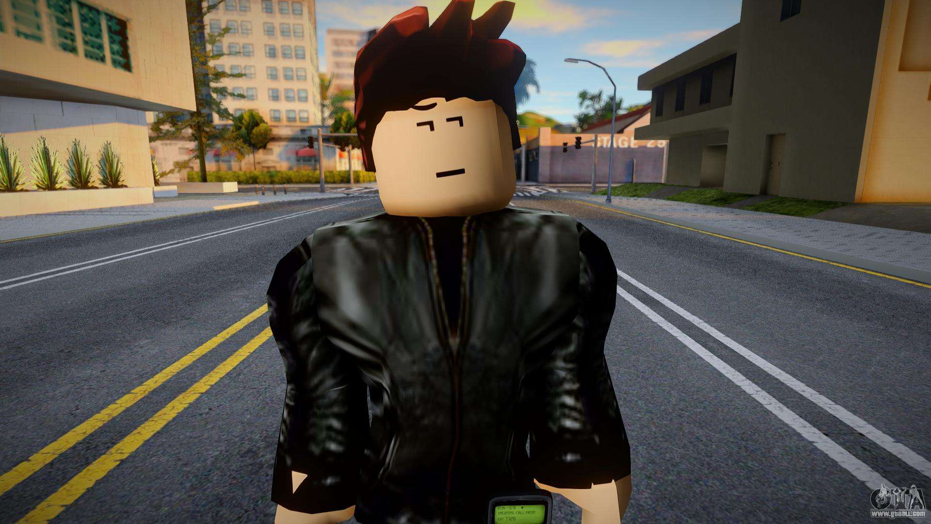 GTA San Andreas CJ ROBLOX SKIN Mod 