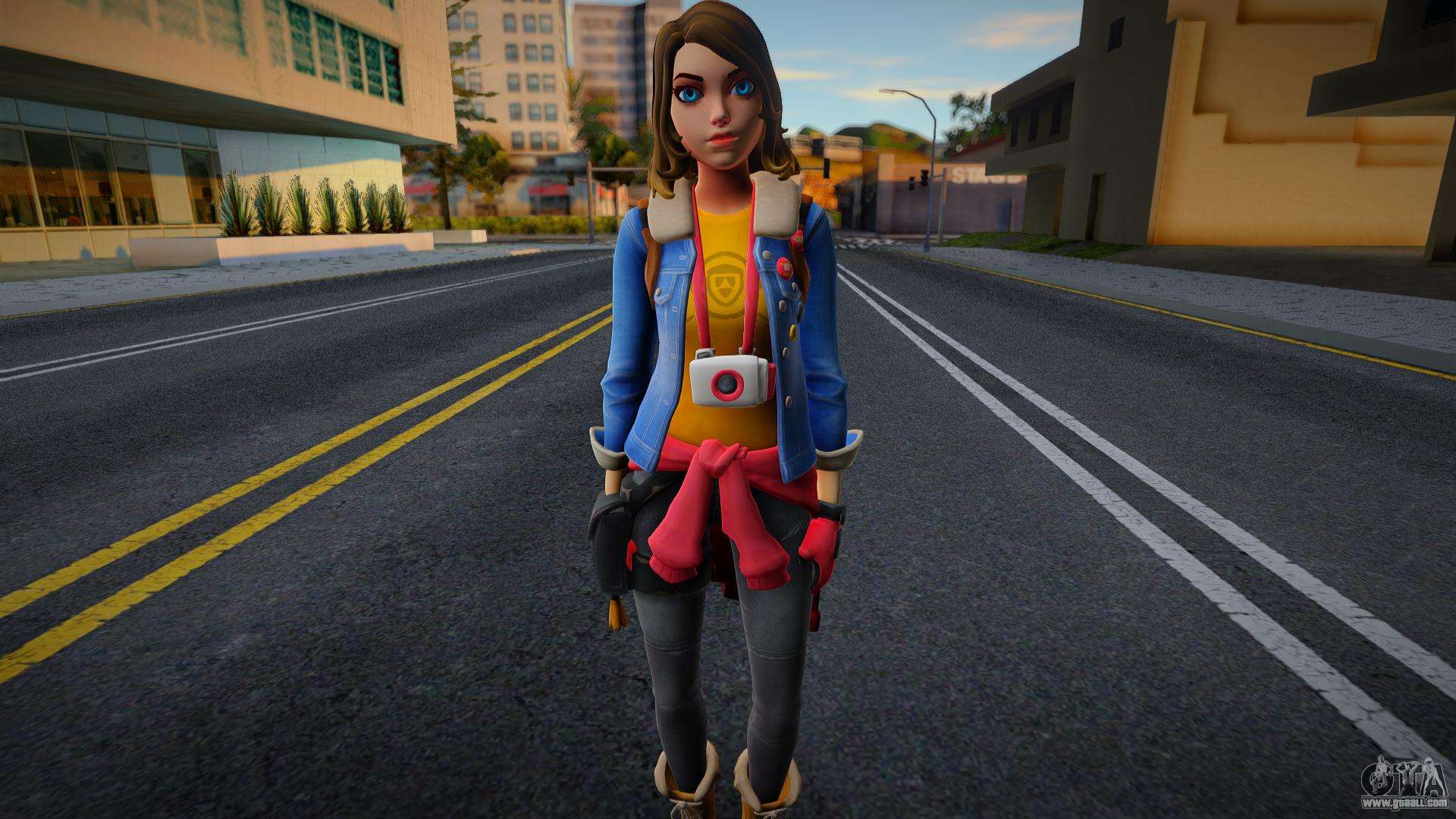 Download Sylvie from Fortnite for GTA San Andreas