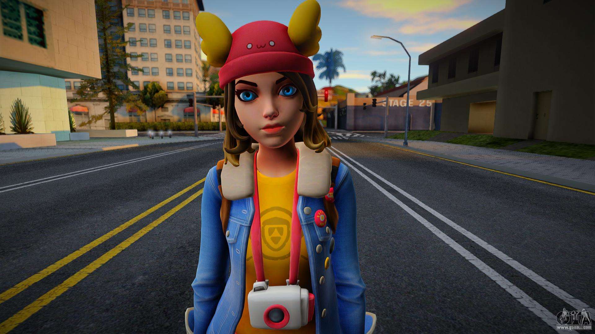 Download Sylvie from Fortnite for GTA San Andreas