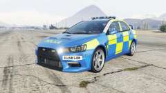 Mitsubishi Lancer Evolution X  Essex Police for GTA 5