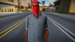 Gangster with Red Bandana for GTA San Andreas