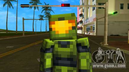 Steve Body Master Chief for GTA Vice City