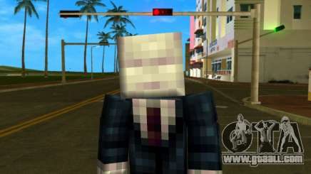 Steve Body Slender for GTA Vice City