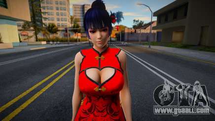 DOA Nyotengu - Mandarin Chinese Dress for GTA San Andreas