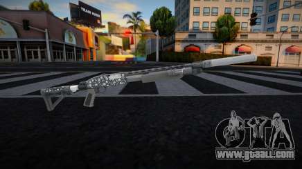 Pump Shotgun (Bones Finish) v3 for GTA San Andreas