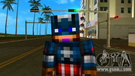 Steve Body Capitan Amerika for GTA Vice City