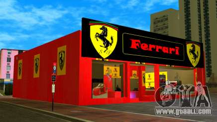 Ferrari Tool Shop for GTA Vice City