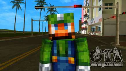 Steve Body Luigi for GTA Vice City