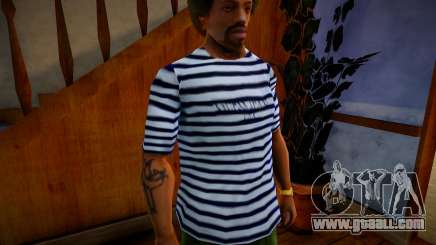 Striped T-shirt (var. 1) for GTA San Andreas