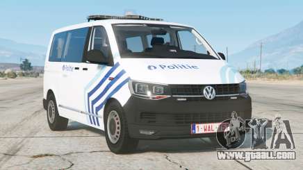 Volkswagen Transporter Kombi België Politie (T6) 2015 [ELS] v2.0 for GTA 5