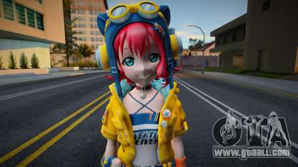 Ruby - Love Live (Recolor) for GTA San Andreas