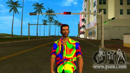 Shirt with patterns v5 for GTA Vice City