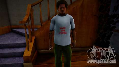 Napoleon Dynamite Vote For Pedro Shirt Mod for GTA San Andreas