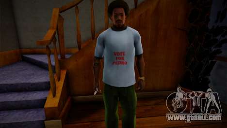 Napoleon Dynamite Vote For Pedro Shirt Mod for GTA San Andreas