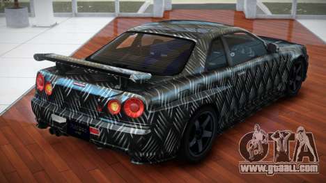 Nissan Skyline R34 GT-R V-Spec S9 for GTA 4