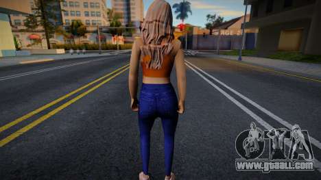 Girl in plain clothes v7 for GTA San Andreas