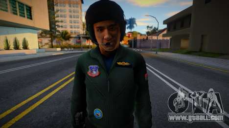 Policeman in a helmet 1 for GTA San Andreas