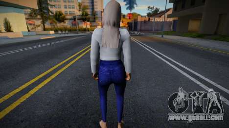 Girl in plain clothes v13 for GTA San Andreas