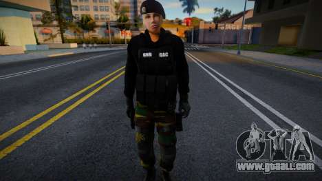 Soldier from DEL GAC V4 for GTA San Andreas