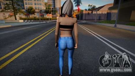 Girl in plain clothes v10 for GTA San Andreas