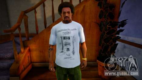 Back To The Future Eric Stoltz Shirt Mod for GTA San Andreas
