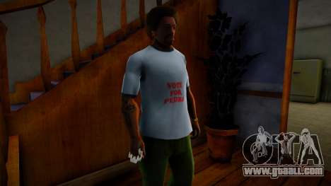 Napoleon Dynamite Vote For Pedro Shirt Mod for GTA San Andreas