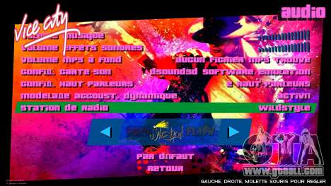 Michael Jackson Menu 1.0 for GTA Vice City